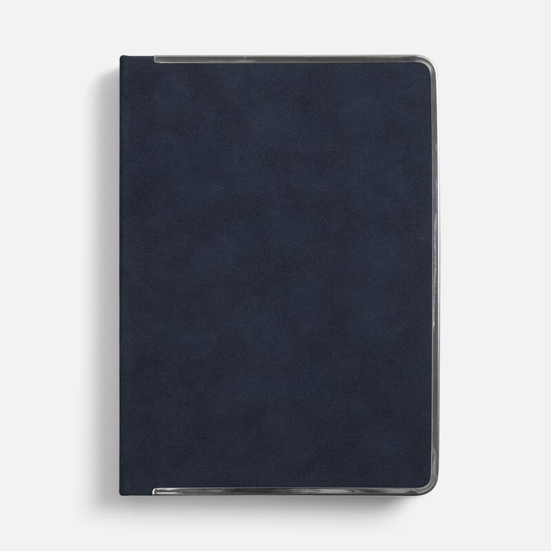 Ежедневник Metal Frame на заказ, датированный, синий арт.18859.40