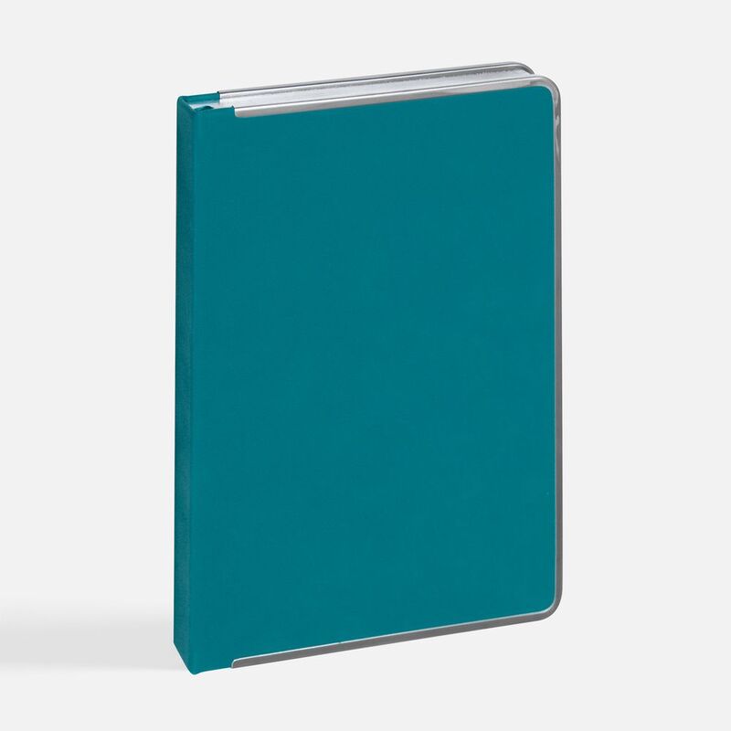 Ежедневник Metal Frame на заказ, датированный, бирюзовый арт.18859.49