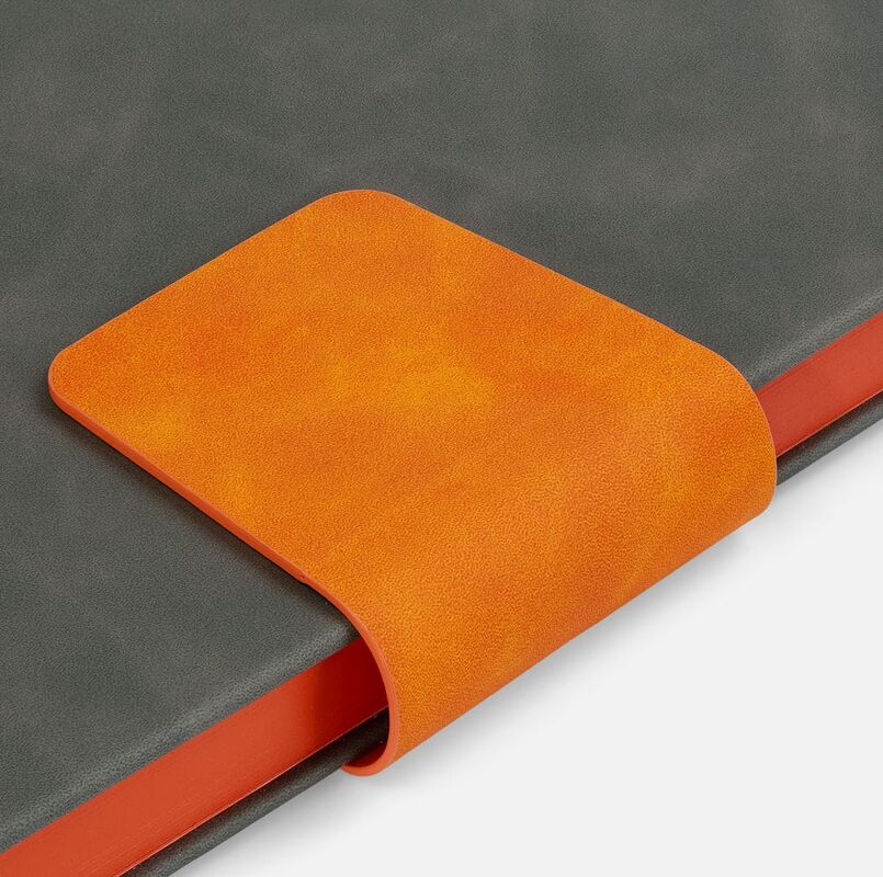 Ежедневник Grande Strap на заказ, датированный, серый арт.18860.12