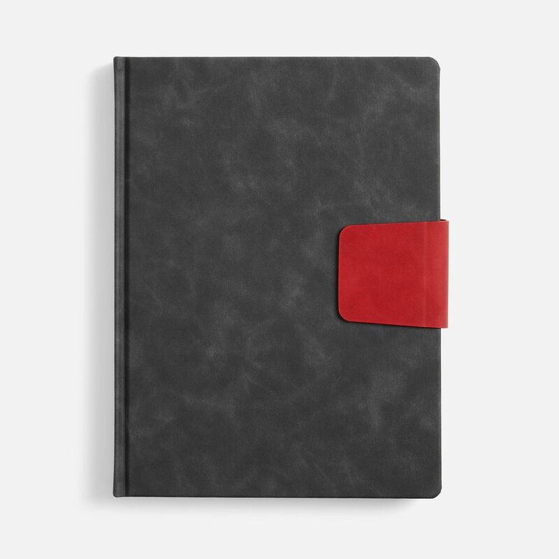 Ежедневник Grande Strap на заказ, датированный, черный арт.18860.15