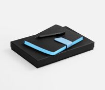 Набор Boom, черный с голубым арт.20780.14