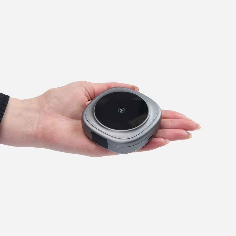 Складная станция беспроводной зарядки flowPad, серая арт.18453.10