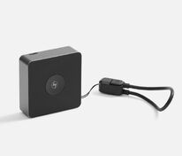 Внешний аккумулятор с беспроводной зарядкой Aura Power 5000 мАч, серый арт.18455.10