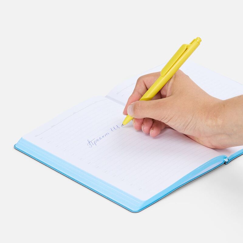 Ручка шариковая Prodir DS11 PMP, желтая арт.20154.80