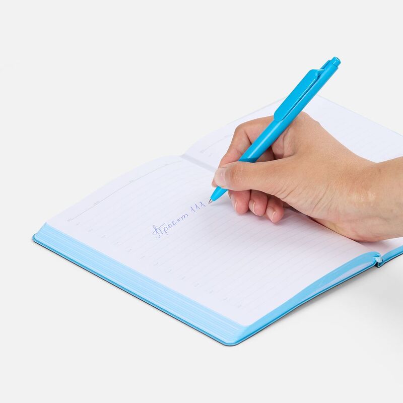 Ручка шариковая Prodir DS11 PMP, голубая арт.20154.49