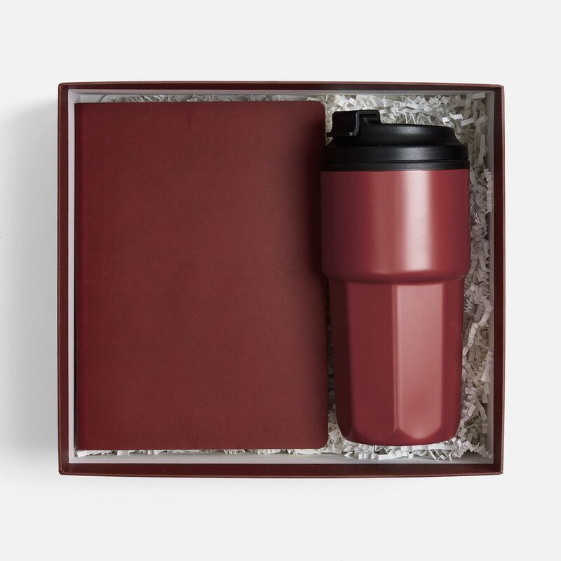 Коробка Recollection, бордовая арт.22418.56