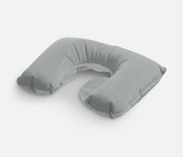 Надувная подушка под шею в чехле Sleep, темно-серая арт.5125.11