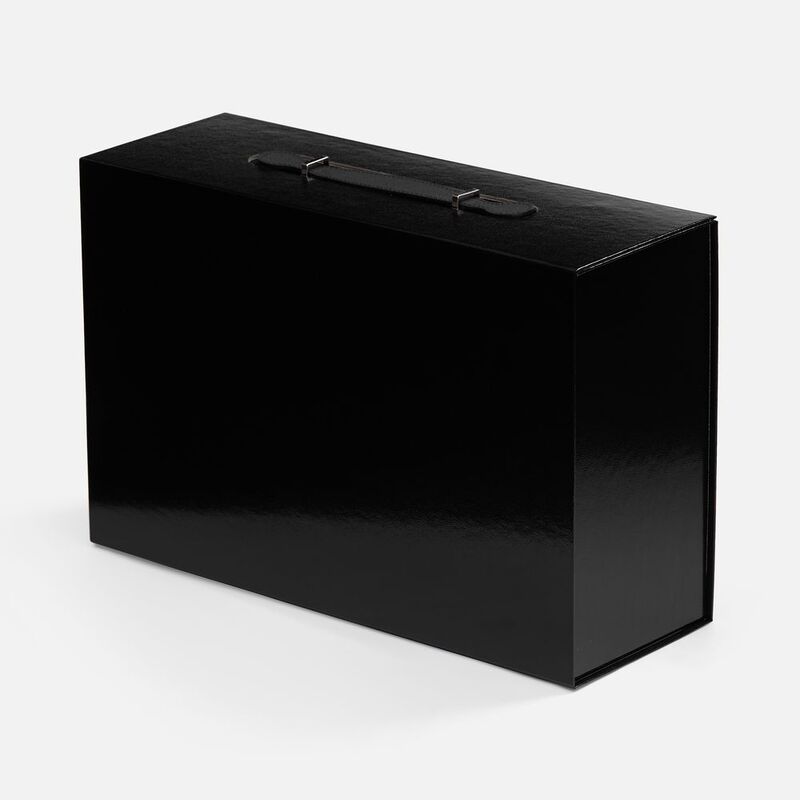 Коробка складная Holdfold, L, черная арт.25004.30