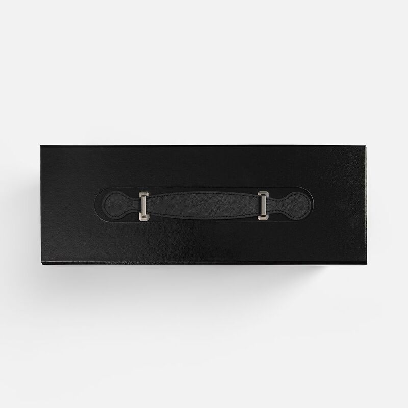 Коробка складная Holdfold, L, черная арт.25004.30