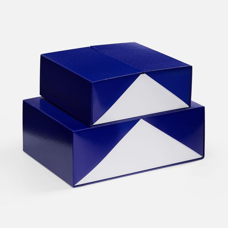 Коробка складная Foldream, S, синяя арт.25008.40