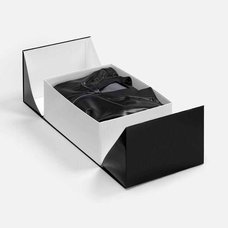 Коробка складная Foldream, M, черная арт.25009.30