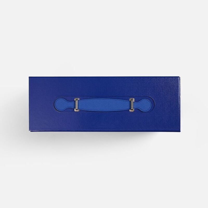 Коробка складная Holdfold, M, синяя арт.25003.40