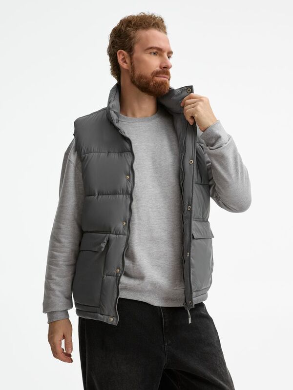 Жилет Ben Mac, серый арт.18389.10