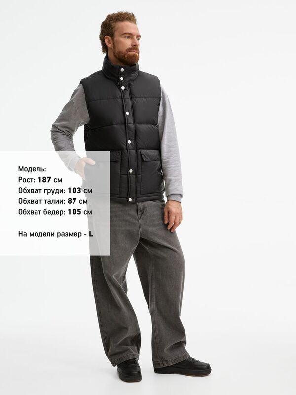 Жилет Ben Mac, черный арт.18389.30