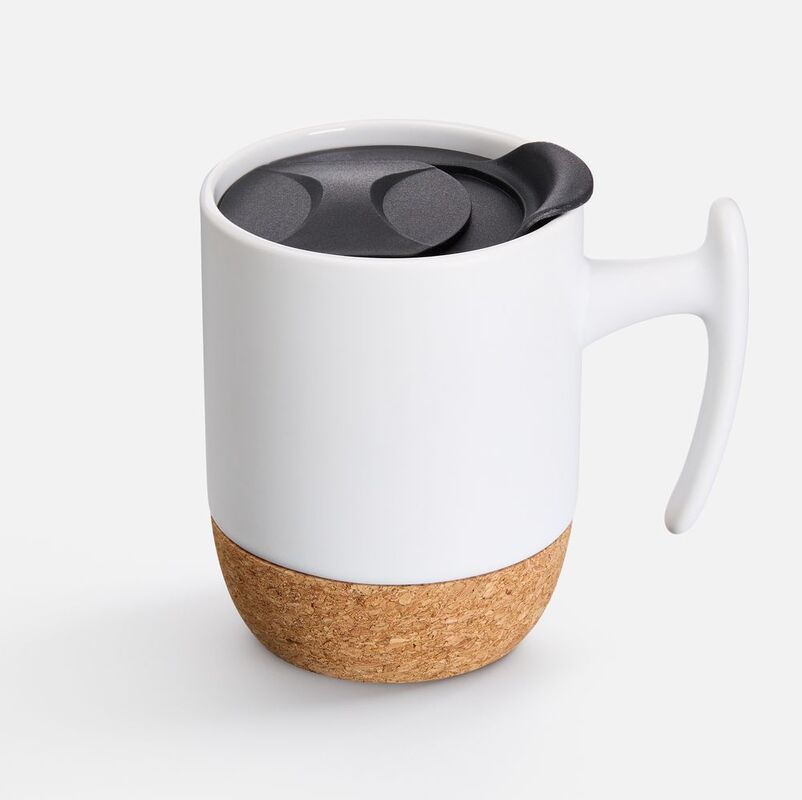 Кружка Corky Grip, белая арт.18664.60