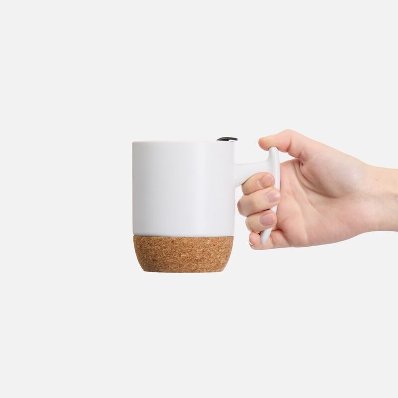 Кружка Corky Grip, белая арт.18664.60