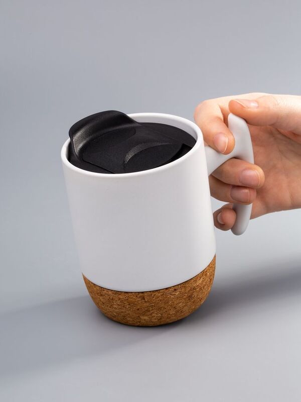 Кружка Corky Grip, белая арт.18664.60