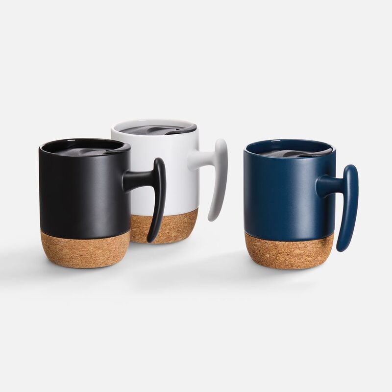 Кружка Corky Grip, черная арт.18664.30