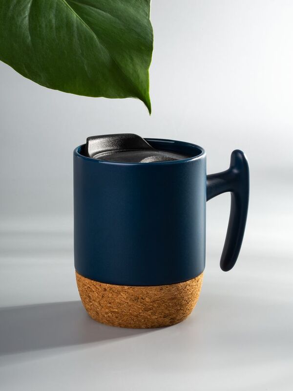 Кружка Corky Grip, синяя арт.18664.40