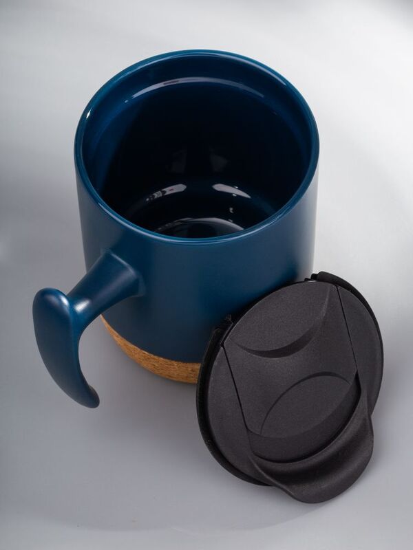 Кружка Corky Grip, синяя арт.18664.40