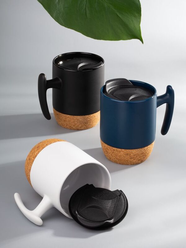 Кружка Corky Grip, синяя арт.18664.40