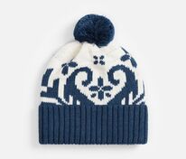 Шапка Wintertude, синяя с белым арт.21284.46