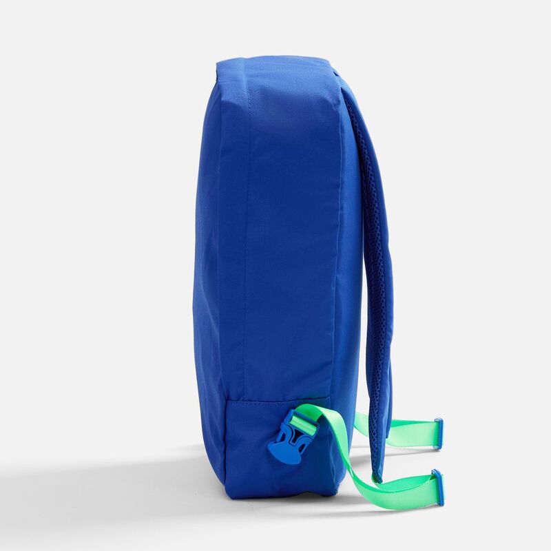 Рюкзак B2, синий с зелеными стропами арт.19218.41