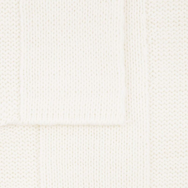 Плед Rombus, молочный (белый) арт.19623.61