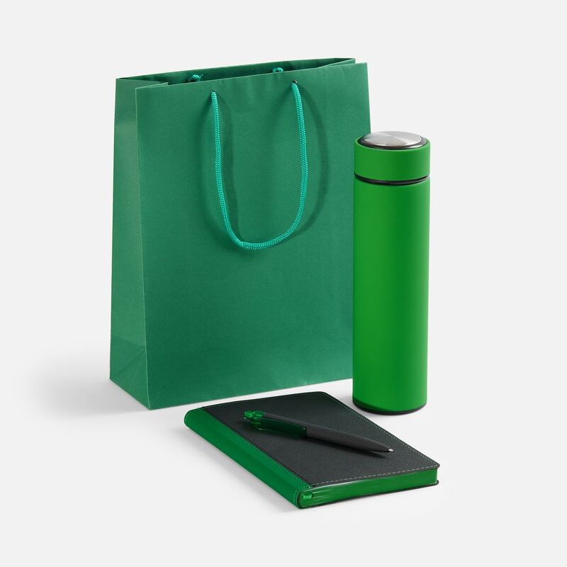 Набор Nice Twice Pack, черный с зеленым арт.22112.93