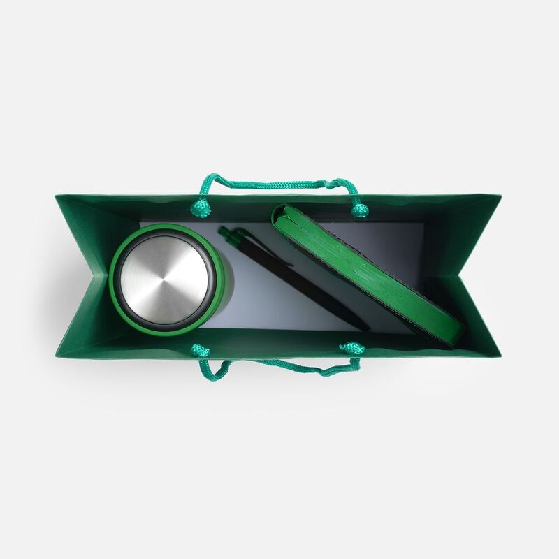 Набор Nice Twice Pack, черный с зеленым арт.22112.93