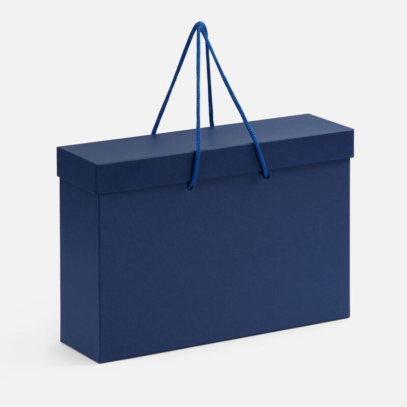 Коробка Handgrip, горизонтальная, темно-синяя арт.25013.40