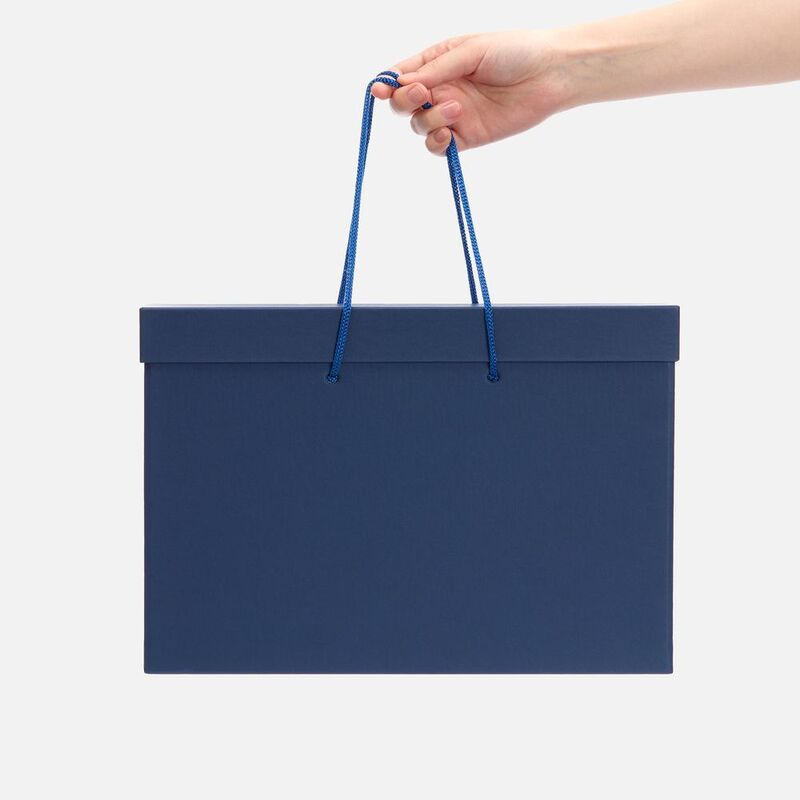 Коробка Handgrip, горизонтальная, темно-синяя арт.25013.40