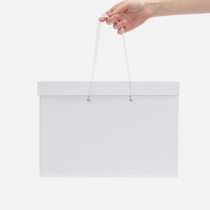 Коробка Handgrip, горизонтальная, белая арт.25013.60