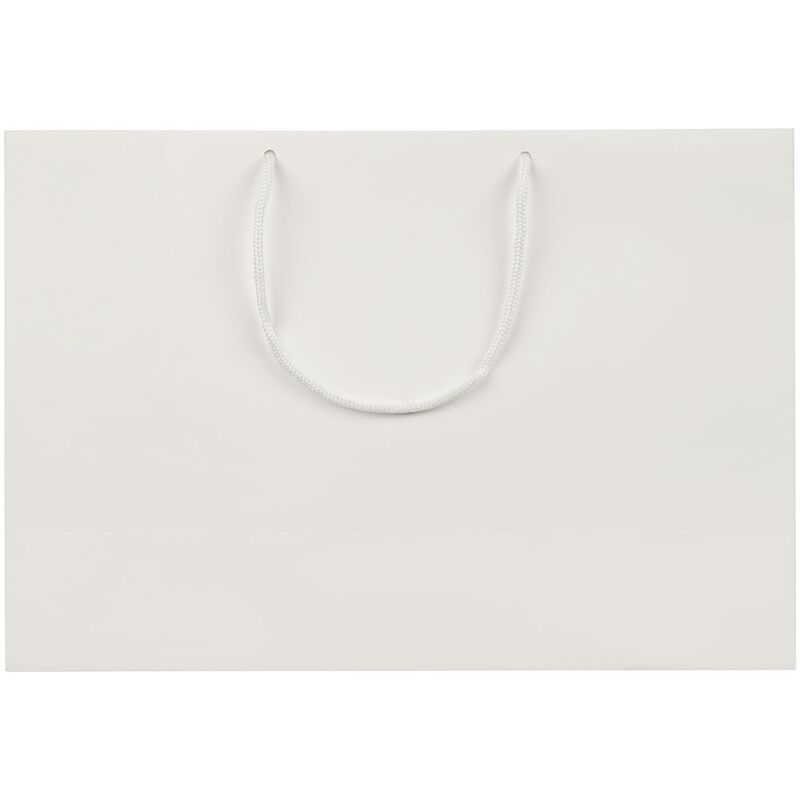 Пакет бумажный Ample Thin M, молочно-белый арт.250014.61