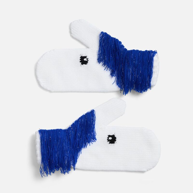 Варежки &laquo;Игогошки&raquo;, с синей гривой арт.19259.40