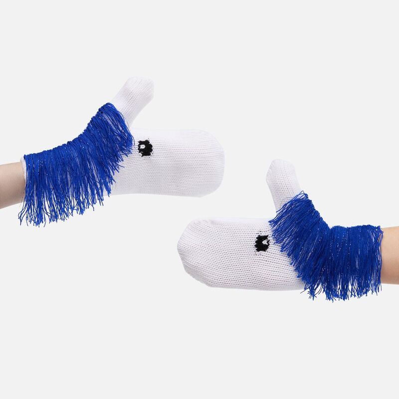 Варежки &laquo;Игогошки&raquo;, с синей гривой арт.19259.40