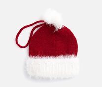 Подвеска на елку &laquo;Вьюжка&raquo;, шапочка, красная арт.19260.50