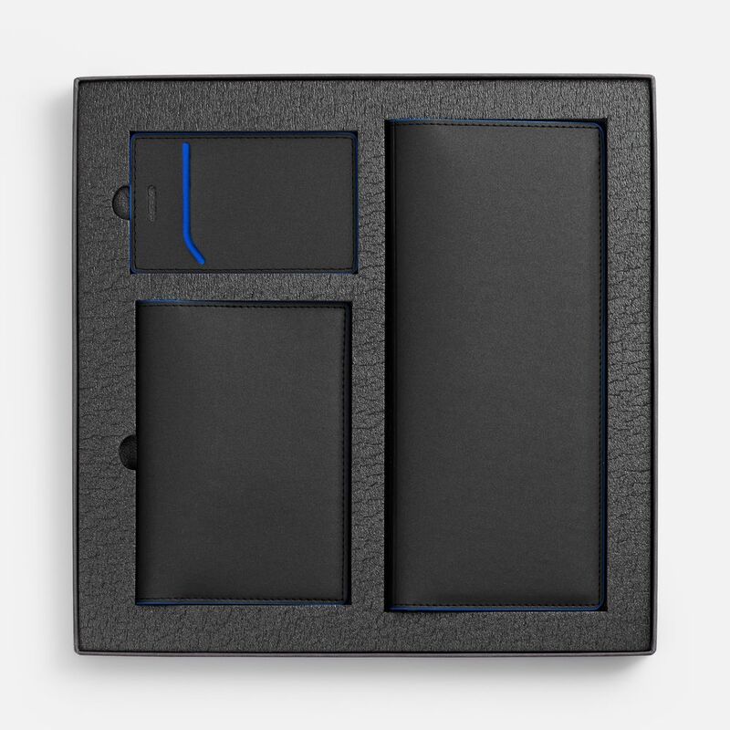 Набор Multimo Simple, черный с синим арт.22422.34