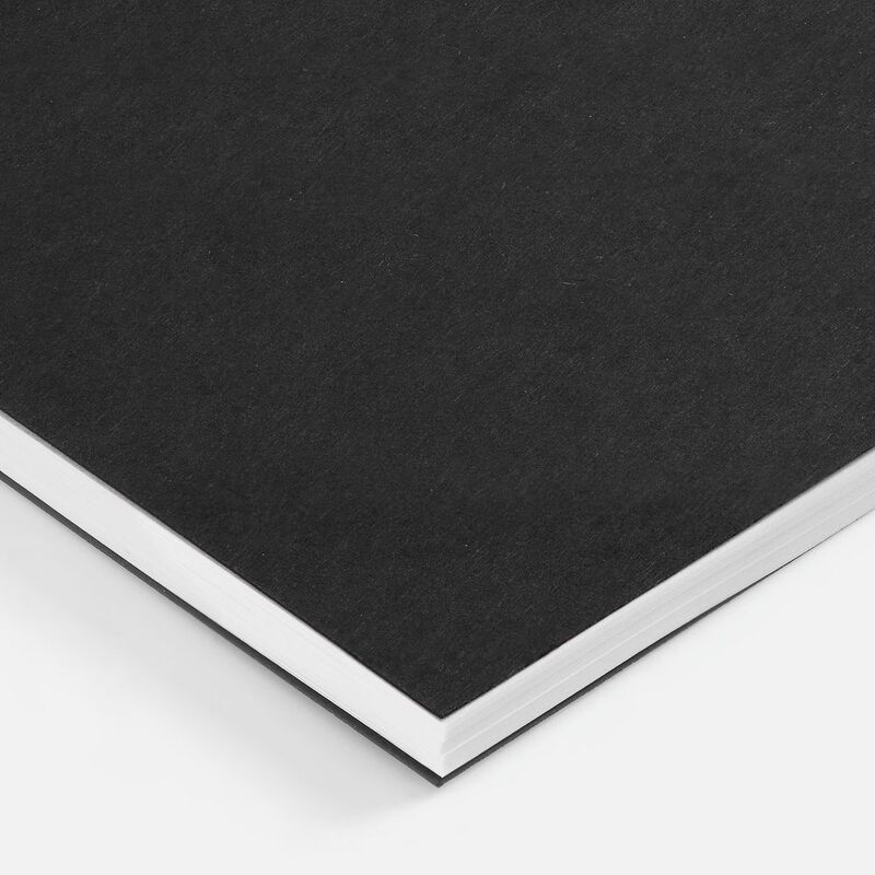 Блокнот Salvador в клетку, черный ver.2 арт.26068.31