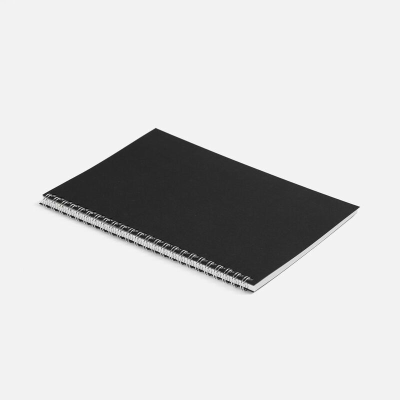 Блокнот Salvador в клетку, черный ver.2 арт.26068.31