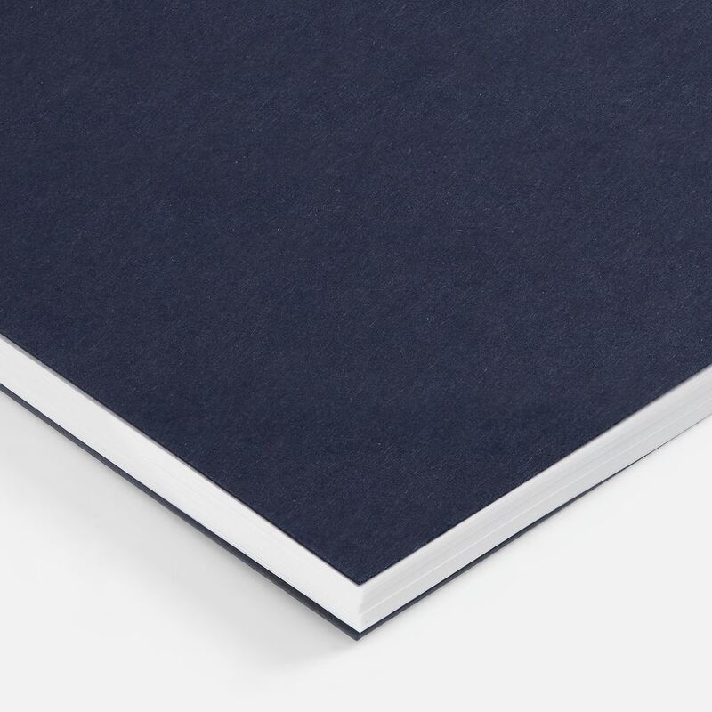 Блокнот Salvador в клетку, темно-синий арт.26068.44