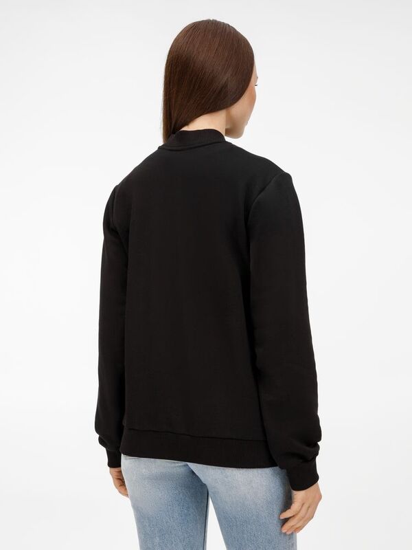 Бомбер унисекс Nuppu, черный арт.20189.30