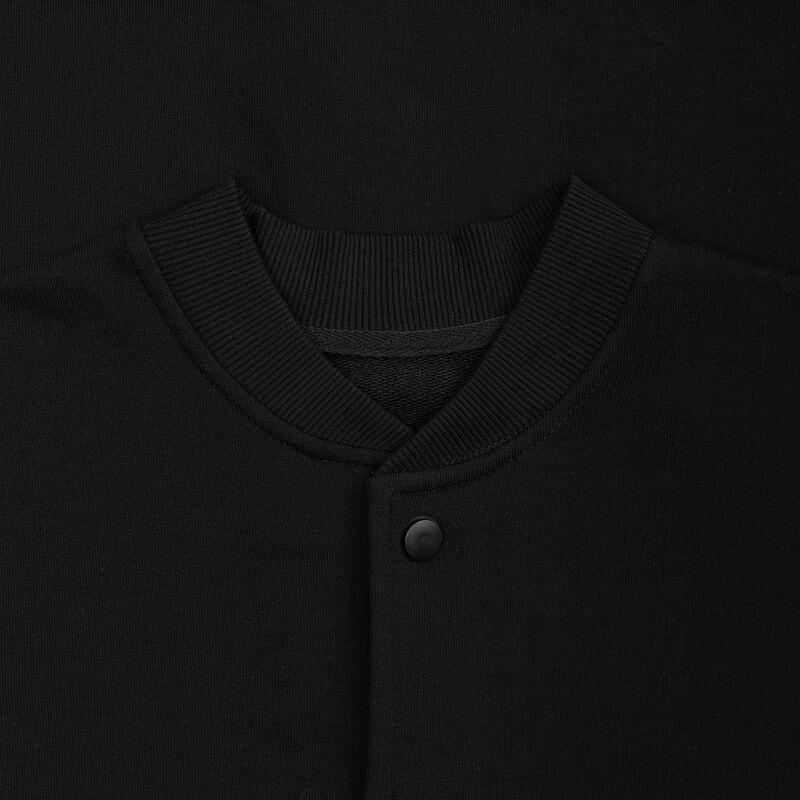 Бомбер унисекс Nuppu, черный арт.20189.30