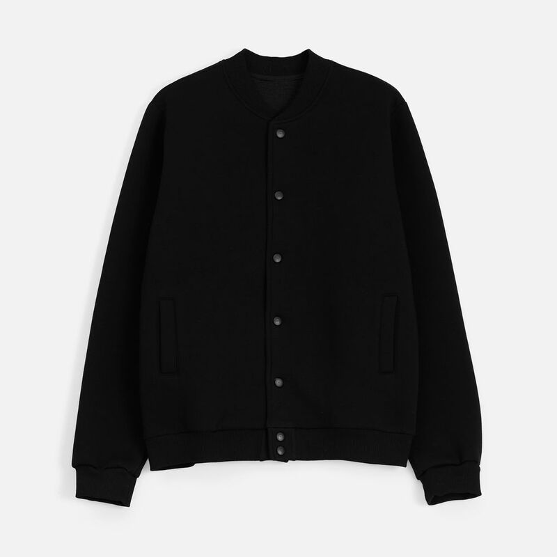 Бомбер унисекс AtmosWear, черный арт.20190.30