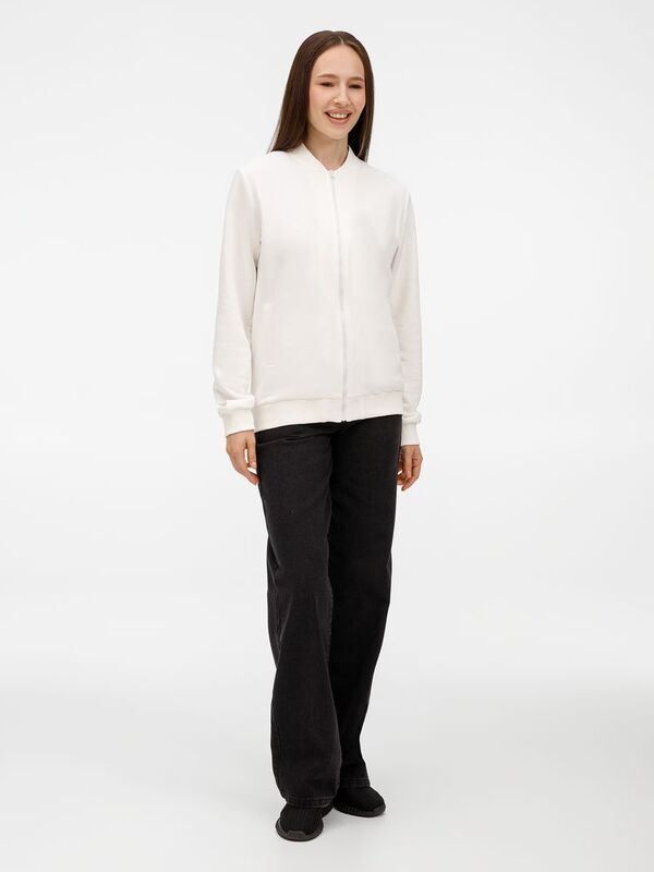 Бомбер унисекс Townie, молочно-белый арт.20191.60