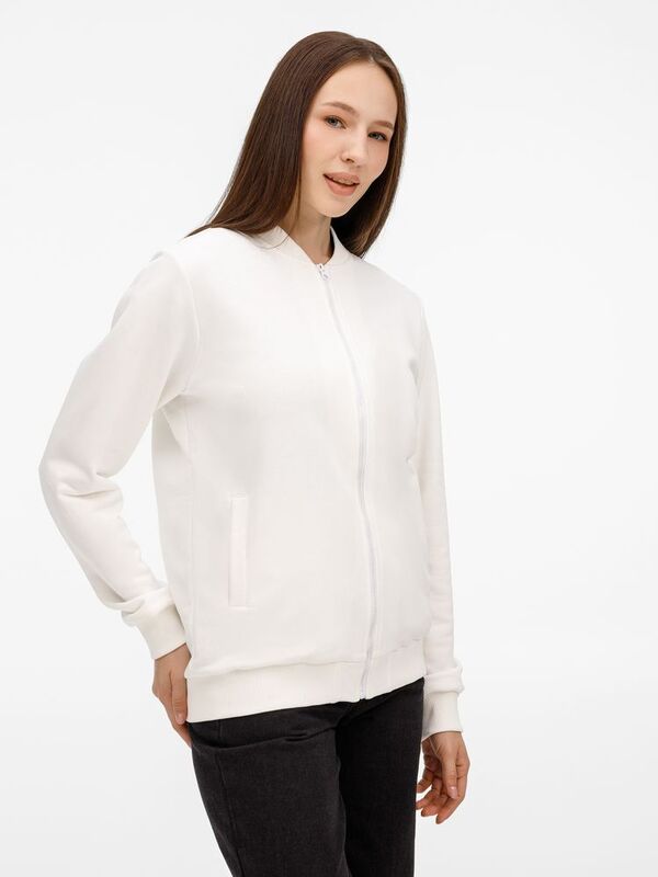 Бомбер унисекс Townie, молочно-белый арт.20191.60