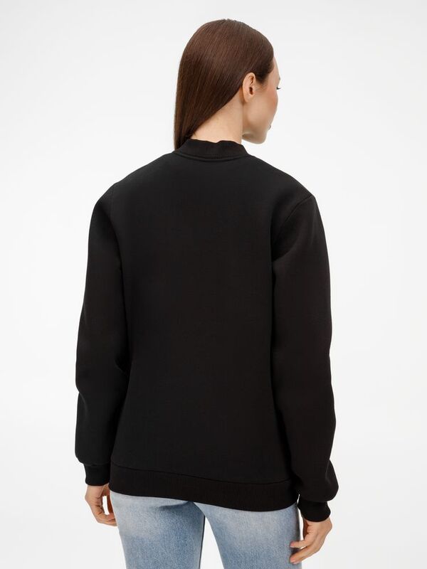 Бомбер унисекс Estado, черный арт.20192.30