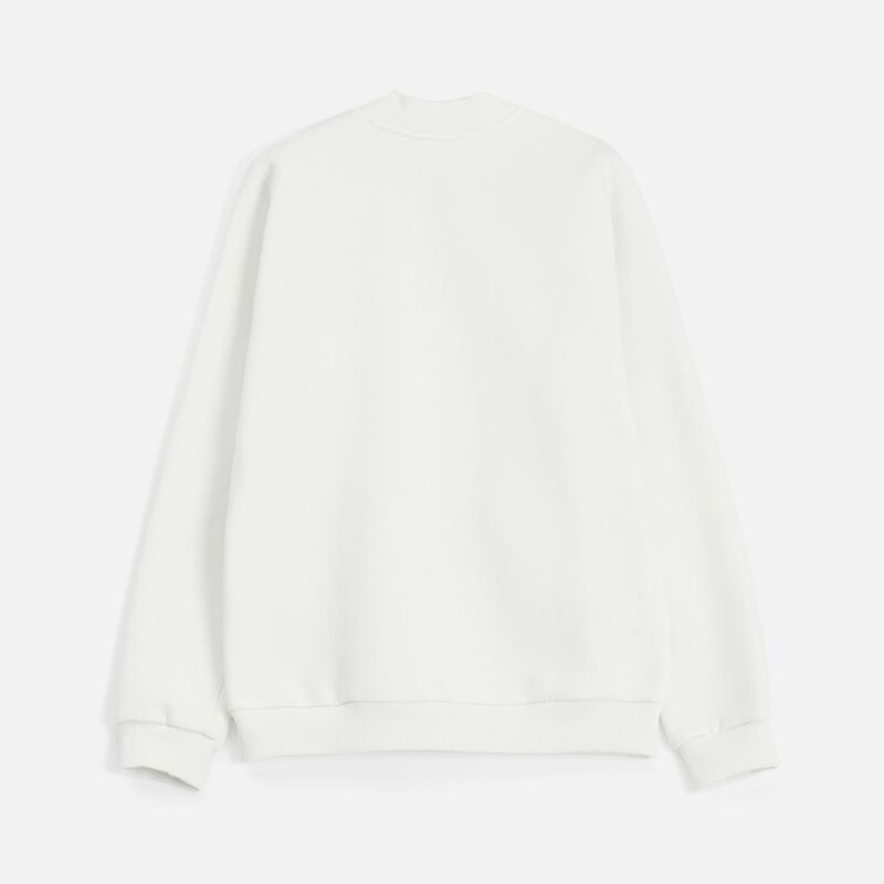 Бомбер унисекс Estado, молочно-белый арт.20192.60