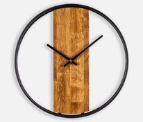 Часы Woodix, черные с коричневым арт.19229.35