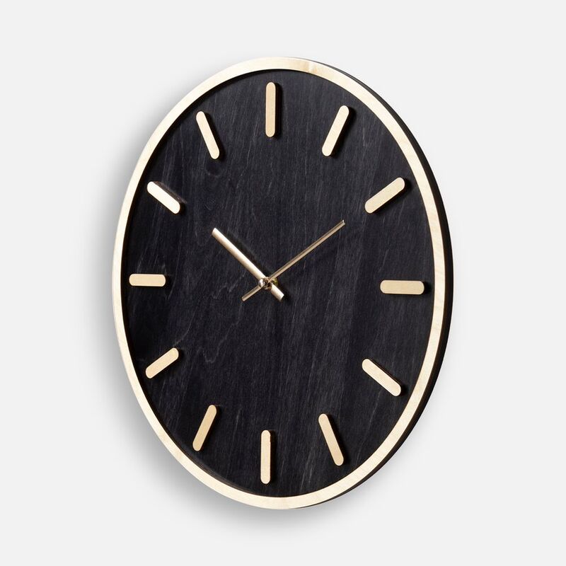 Часы Timefolio, черные арт.19231.30